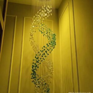 STAIR CRYSTAL CHANDELIER